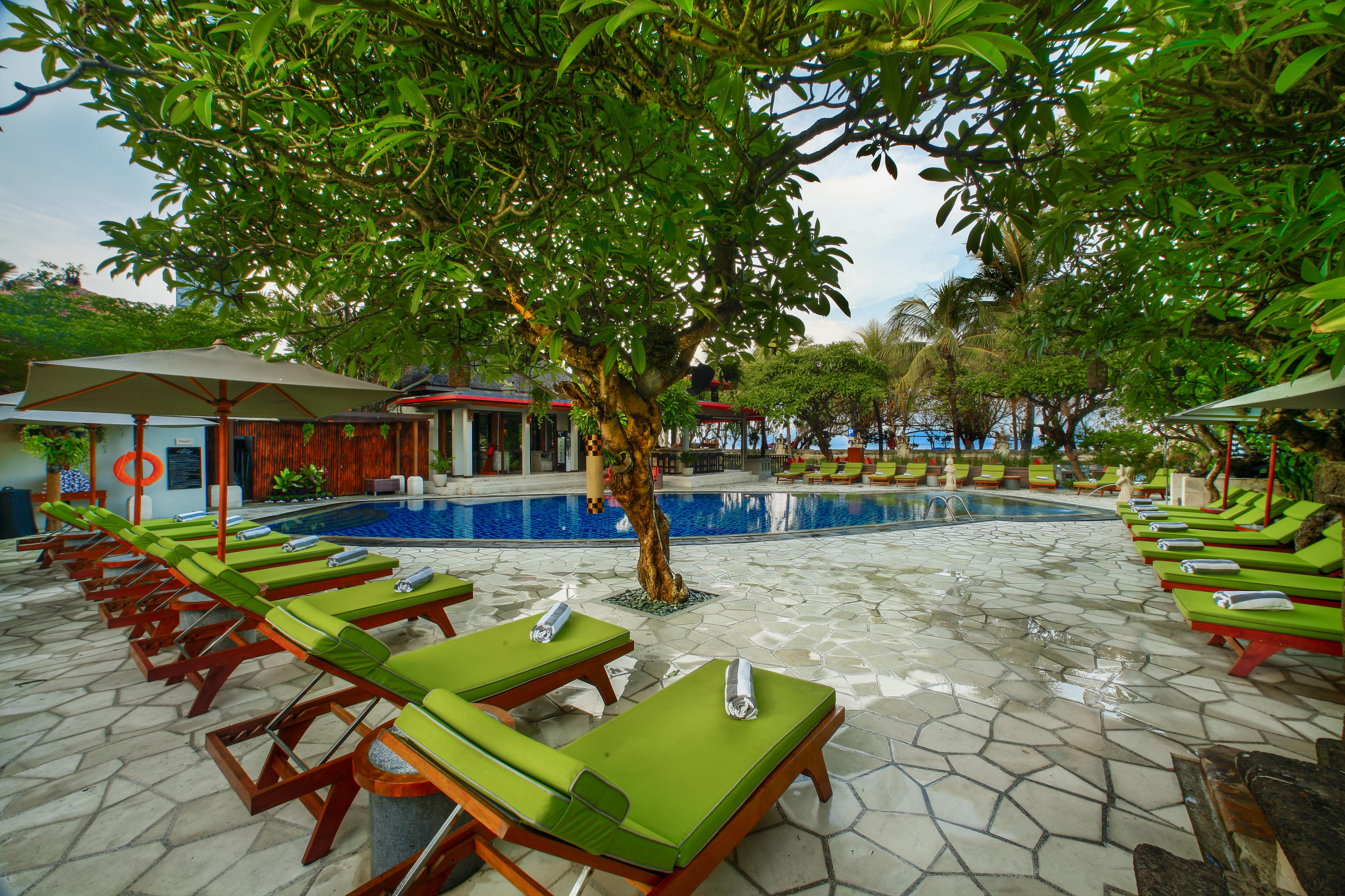 Kuta Seaview Boutique Resort Kültér fotó